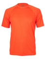 Heren Sportshirt CONA SPORTS Rainbow Tech Tee Oranje